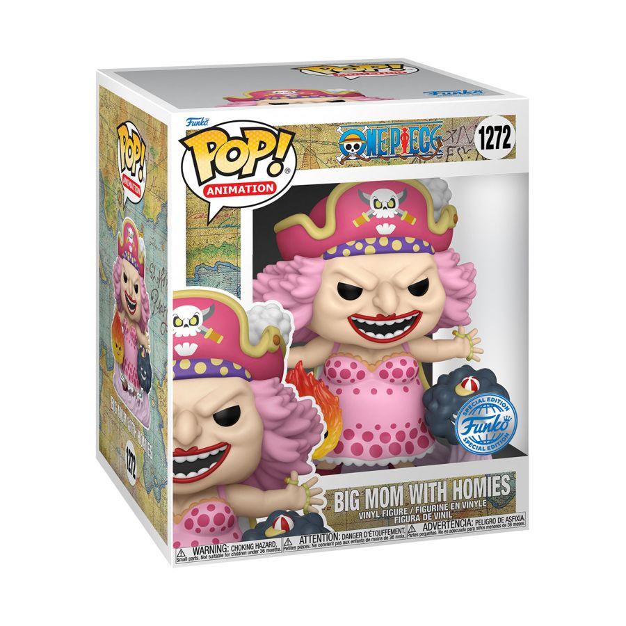 FUN62700 One Piece - Big Mom with Homies US Exclusive 6" Pop! Vinyl [RS] - Funko TBA - Titan Pop Culture