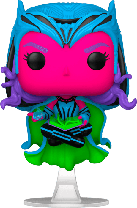 FUN62746 WandaVision - Scarlet Witch Black Light US Exclusive Pop! Vinyl [RS] - Funko - Titan Pop Culture