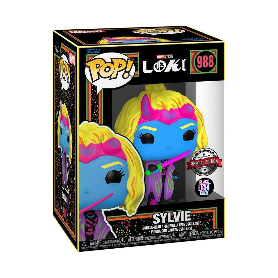 FUN62758 Loki - Sylvie Black Light US Exclusive Pop! Vinyl [RS] - Funko - Titan Pop Culture