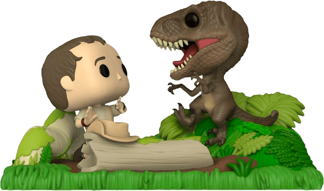 FUN62811 Jurassic Park - Muldoon Raptor Hunt US Exclusive Pop! Moment [RS] - Funko - Titan Pop Culture