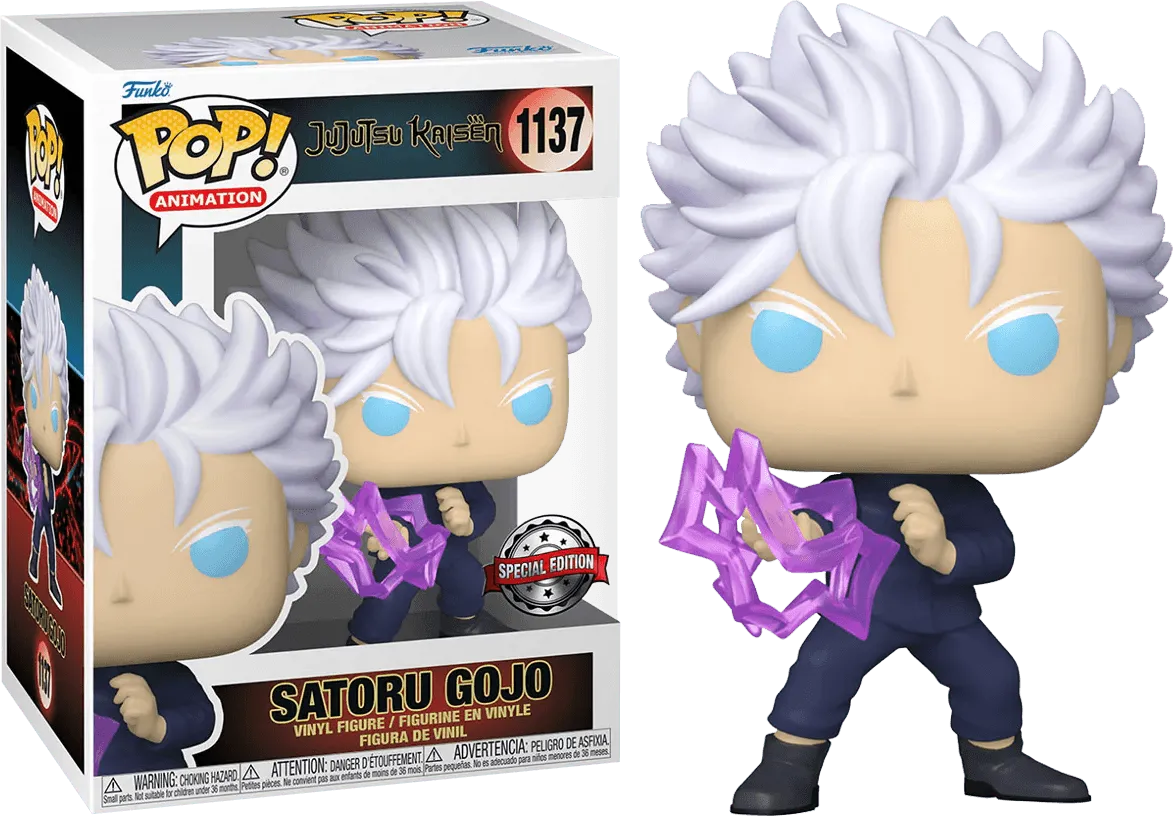 FUN63142 Jujutsu Kaisen - Gojo (Hollow Purple) US Exclusive Pop! Vinyl [RS] - Funko TBA - Titan Pop Culture