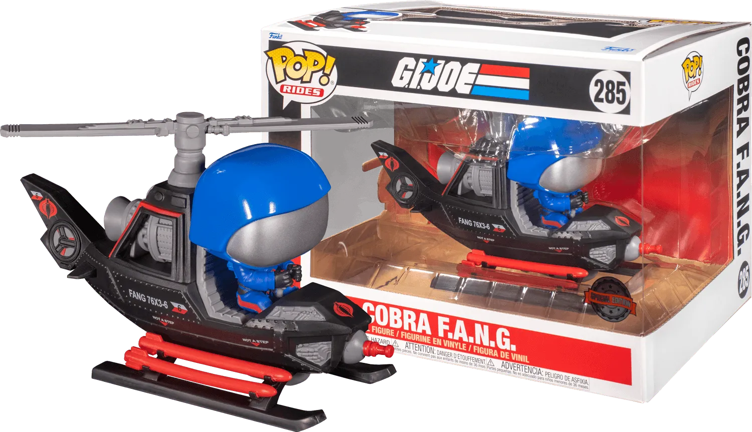 FUN63163 G.I. Joe - Cobra F.A.N.G. US Exclusive Pop! Ride [RS] - Funko - Titan Pop Culture