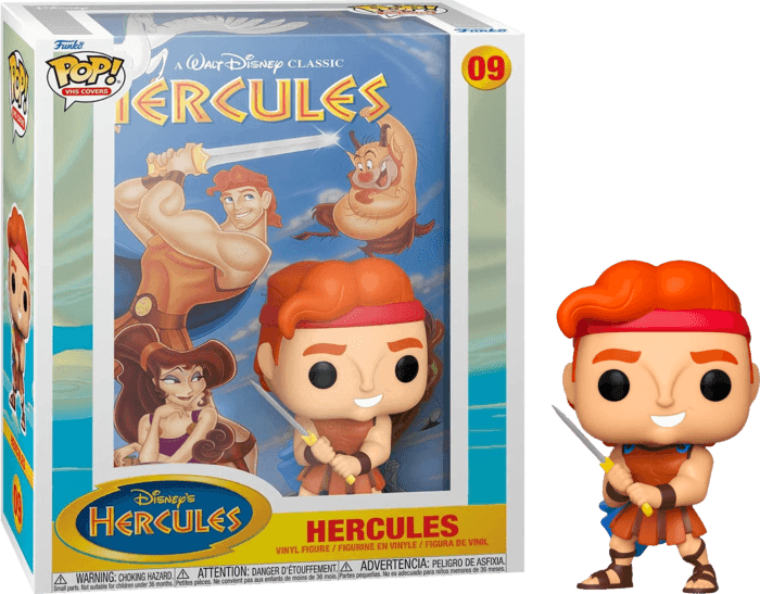 FUN63269 Hercules (1997) - Hercules US Exclusive Pop! VHS Cover [RS] - Funko - Titan Pop Culture