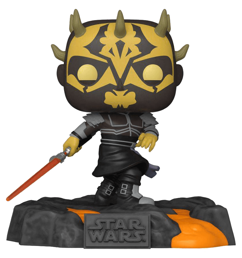 FUN63295 Star Wars - Red Saber Series: Savage Opress Glow US Exclusive Pop! Deluxe [RS] - Funko - Titan Pop Culture