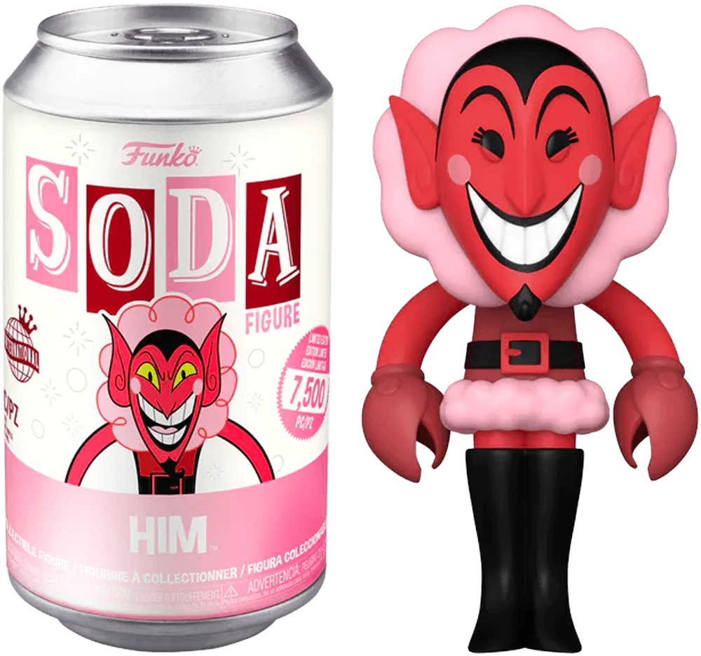 FUN63902 The Powerpuff Girls - HIM Vinyl (with chase) Vinyl Soda - Funko - Titan Pop Culture