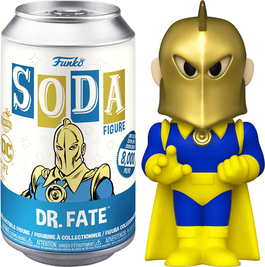 FUN63911 DC Comics - Dr Fate (With Chase) Vinyl Soda - Funko - Titan Pop Culture