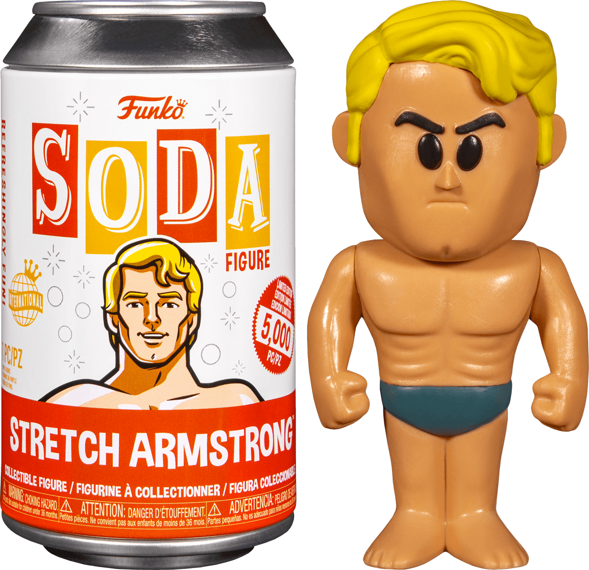 FUN63921 Hasbro - Stretch Armstrong (with chase) Vinyl Soda - Funko - Titan Pop Culture