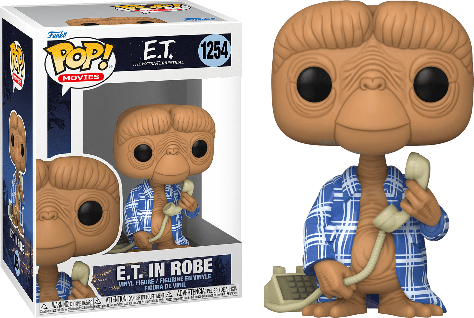 FUN63991 E.T. the Extra-Terrestrial - E.T. in Robe Pop! Vinyl - Funko - Titan Pop Culture