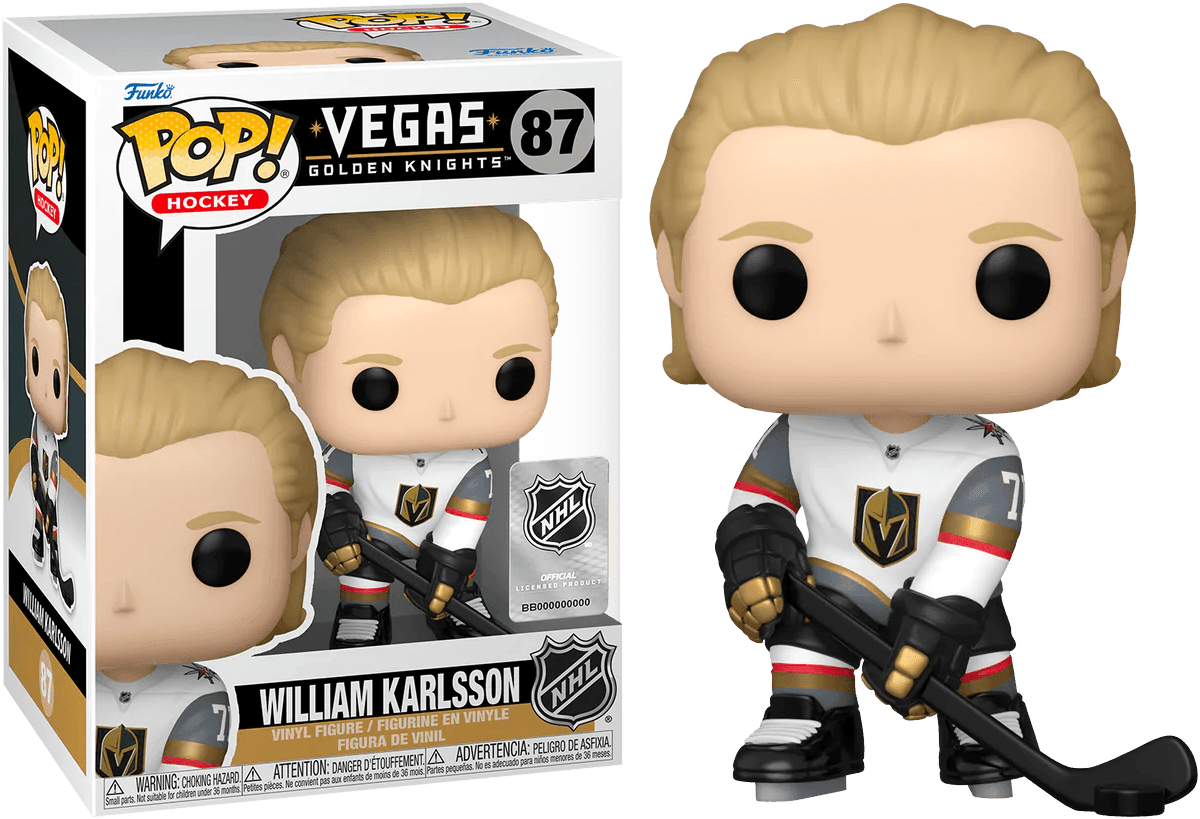 FUN64019 NHL: Golden Knights - William Karlsson (Away Jersey) Pop! Vinyl - Funko - Titan Pop Culture