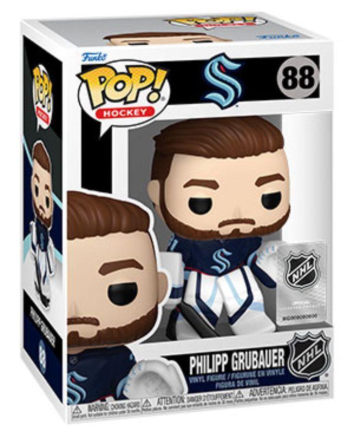 FUN64020 NHL: Kraken - Philipp Grubauer (Home Jersey) Pop! Vinyl - Funko - Titan Pop Culture