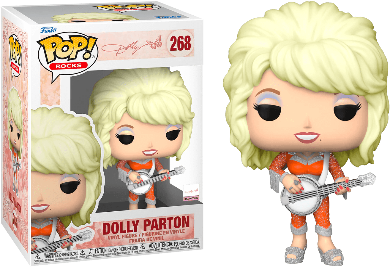 FUN64042 Dolly Parton - Dolly Parton Pop! Vinyl - Funko - Titan Pop Culture