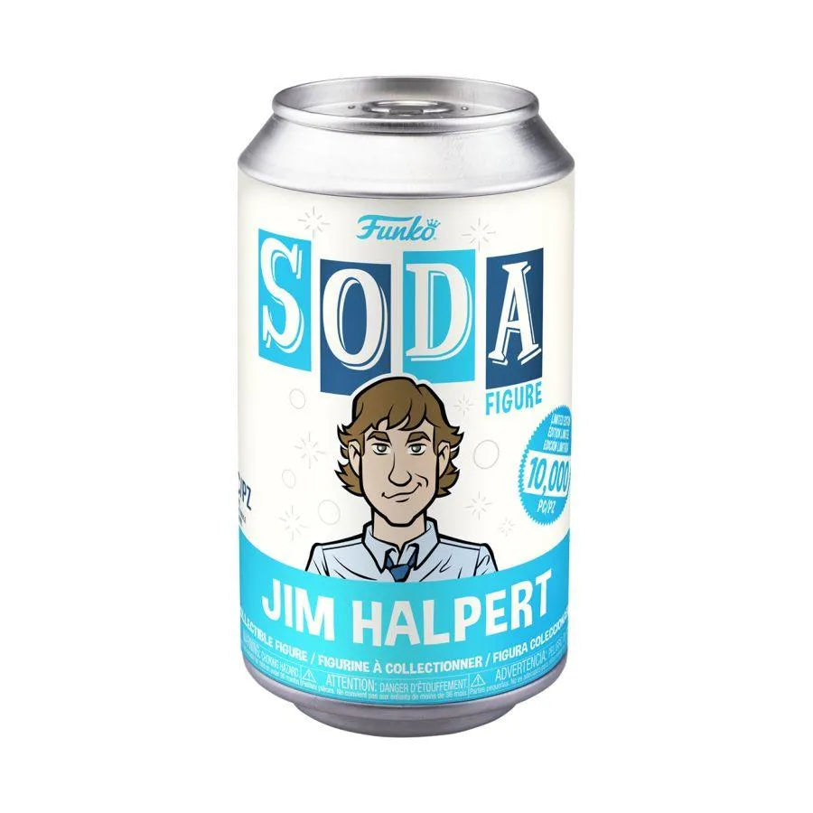 FUN64153 The Office - Jim Halpert (With Chase) Vinyl Soda - Funko - Titan Pop Culture