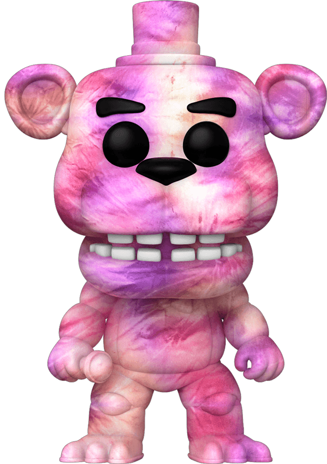 FUN64232 Five Nights at Freddy's - Freddy Tie Dye Pop! Vinyl - Funko TBA - Titan Pop Culture