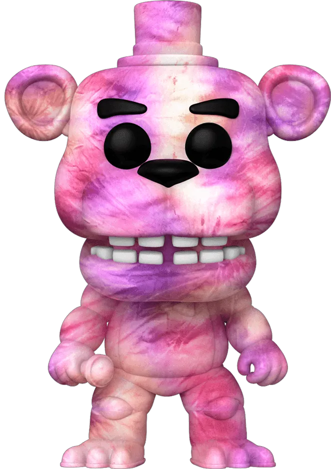 FUN64232 Five Nights at Freddy's - Freddy Tie Dye Pop! Vinyl - Funko TBA - Titan Pop Culture