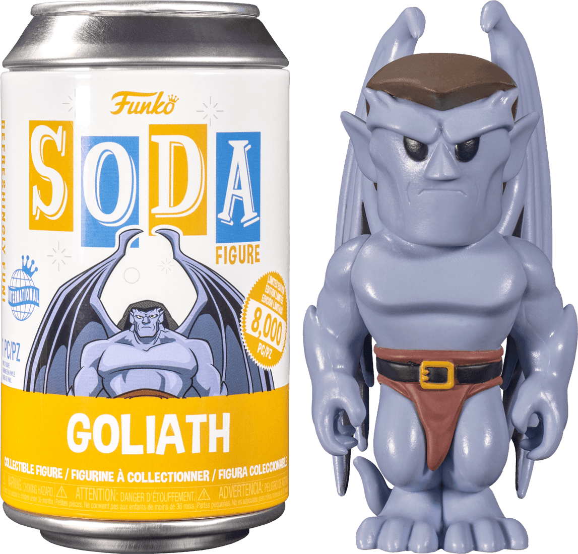 FUN64301 Gargoyles - Goliath (with chase) Vinyl Soda - Funko - Titan Pop Culture