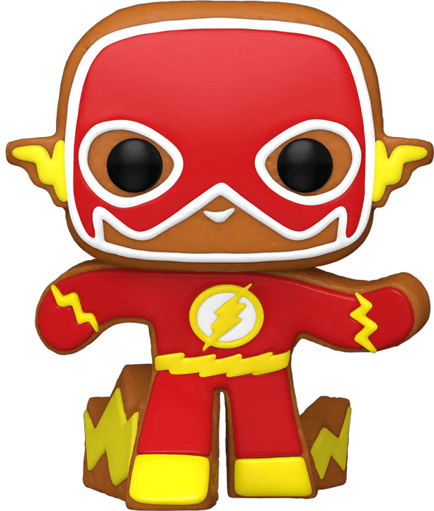 FUN64323 DC Comics - Gingerbread The Flash Pop! Vinyl - Funko - Titan Pop Culture