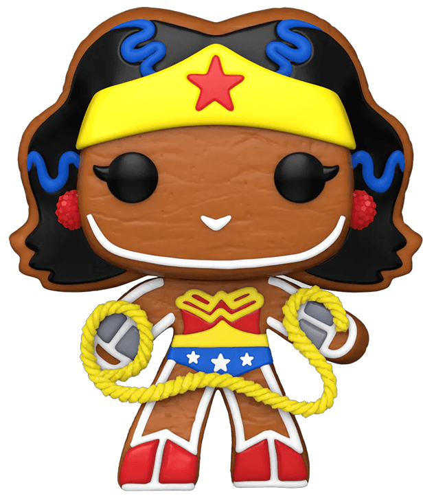 FUN64324 DC Comics - Gingerbread Wonder Woman Pop! Vinyl - Funko - Titan Pop Culture