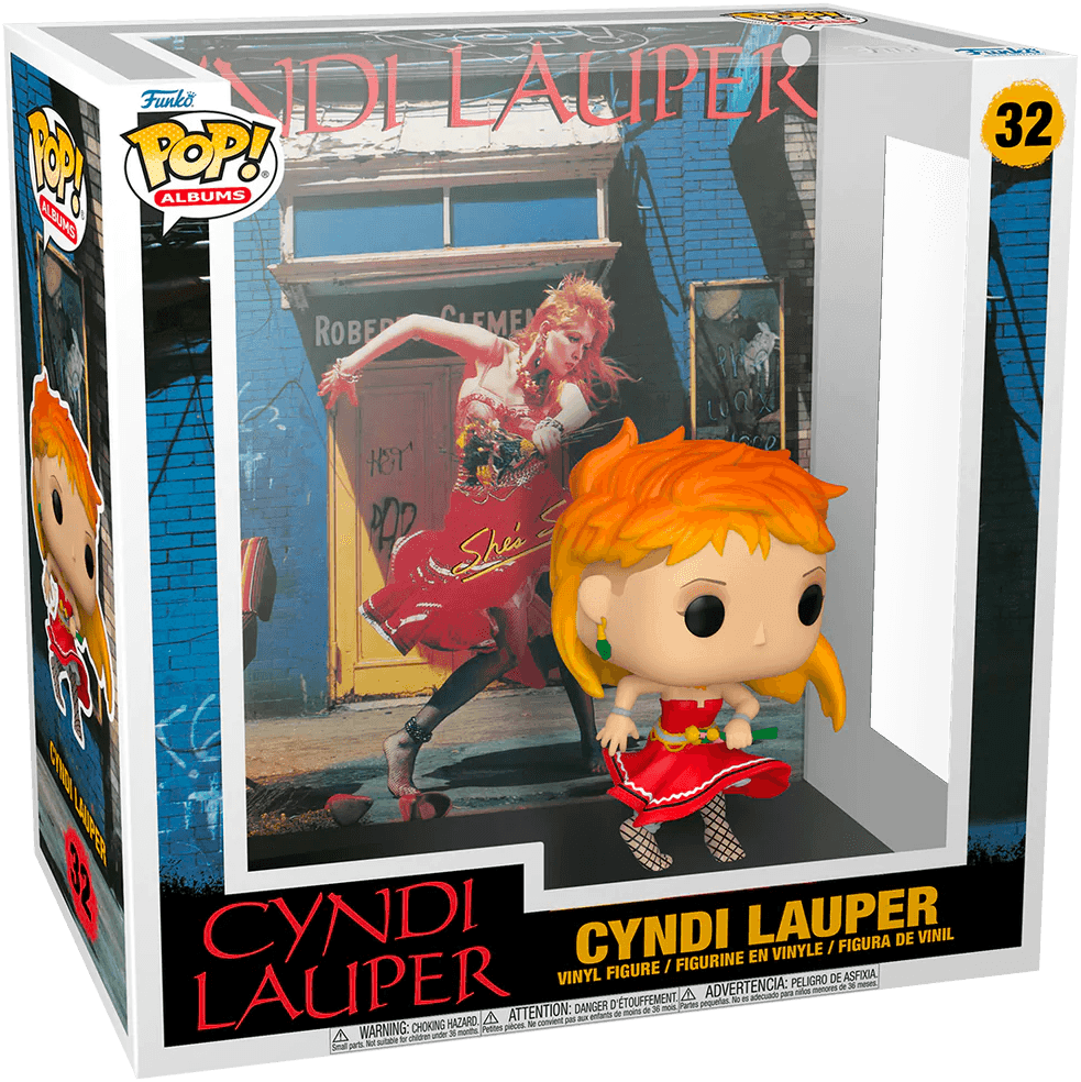 FUN64368 Cyndi Lauper - She's So Unusual Pop! Album - Funko - Titan Pop Culture