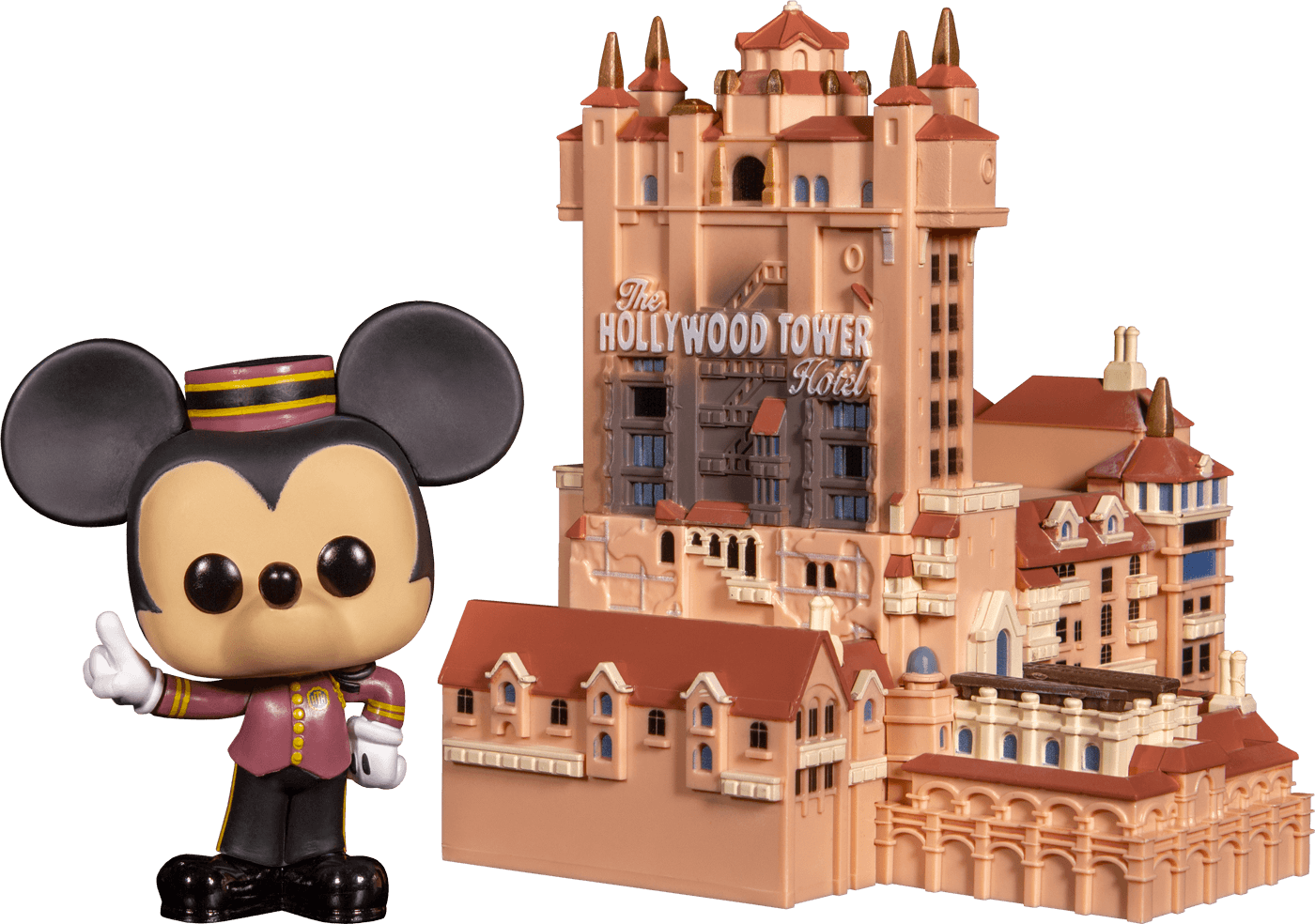 FUN64377 Disney World 50th Anniversary - Tower of Terror Pop! Town - Funko - Titan Pop Culture