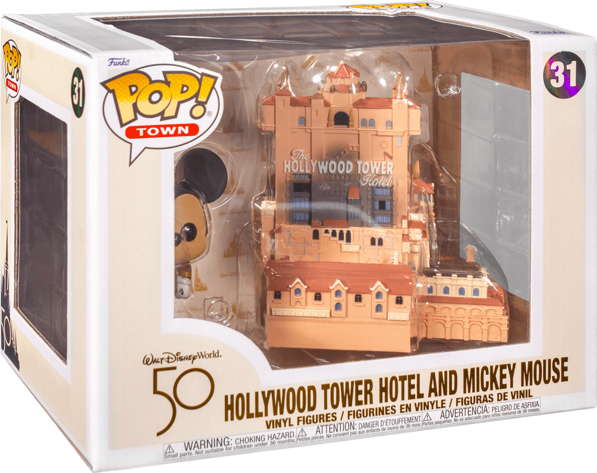 FUN64377 Disney World 50th Anniversary - Tower of Terror Pop! Town - Funko - Titan Pop Culture