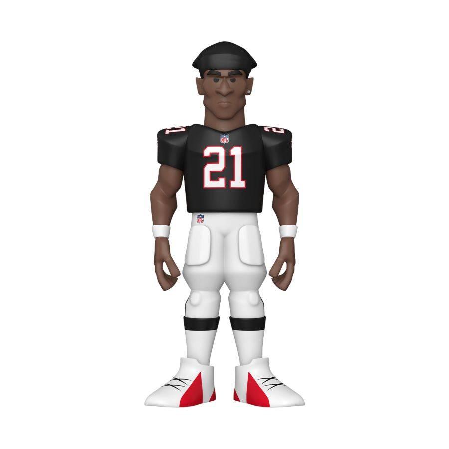 FUN64541 NFL: Falcons - Deion Sanders (with chase) US Exclusive 12" Vinyl Gold [RS] - Funko - Titan Pop Culture