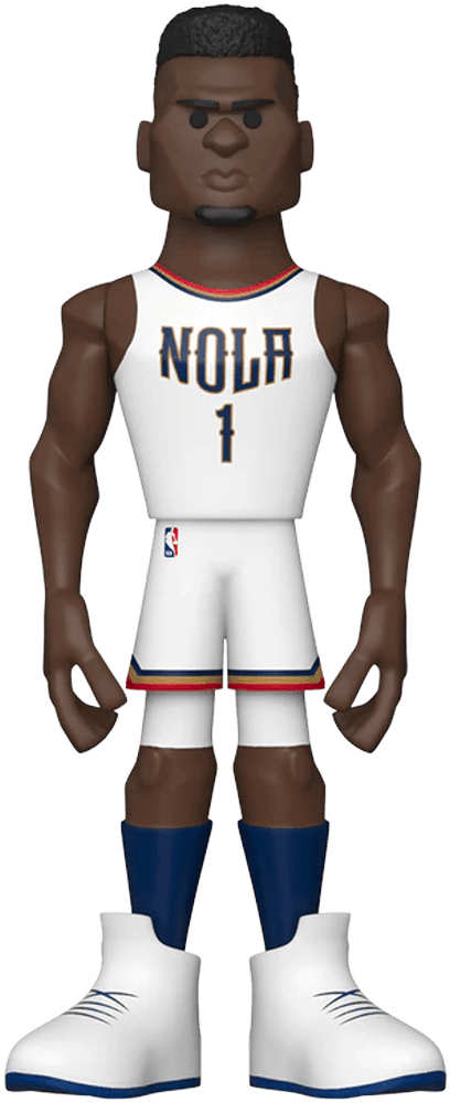 FUN64543 NBA: Pelicans - Zion Williamson US Exclusive 12" (with chase) Vinyl Gold [RS] - Funko - Titan Pop Culture