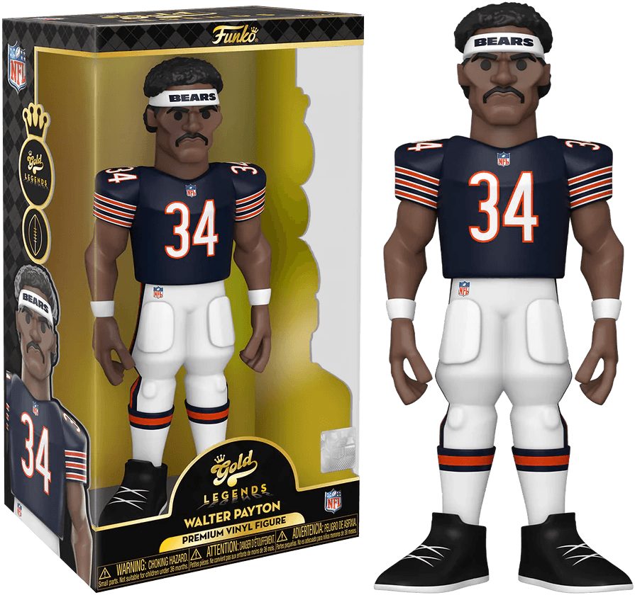 FUN64547 NFL: Bears - Walter Payton 12" Vinyl Gold - Funko - Titan Pop Culture