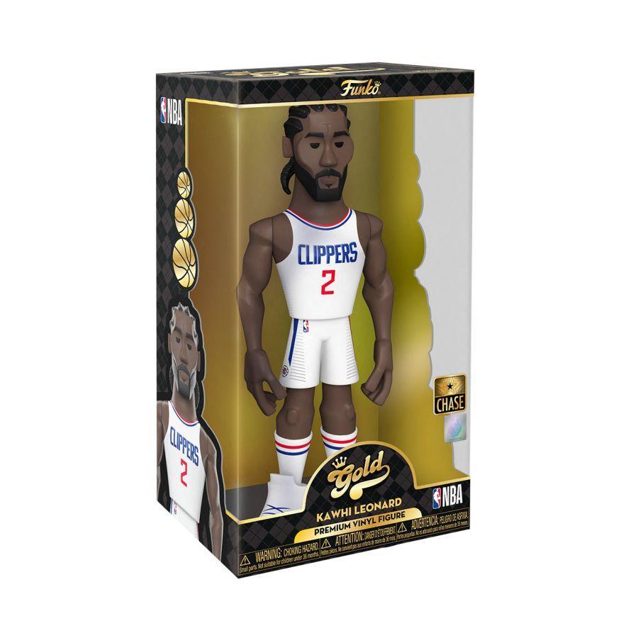 FUN64549 NBA: Clippers - Kawhi Leonard 12" (with chase) Vinyl Gold - Funko - Titan Pop Culture