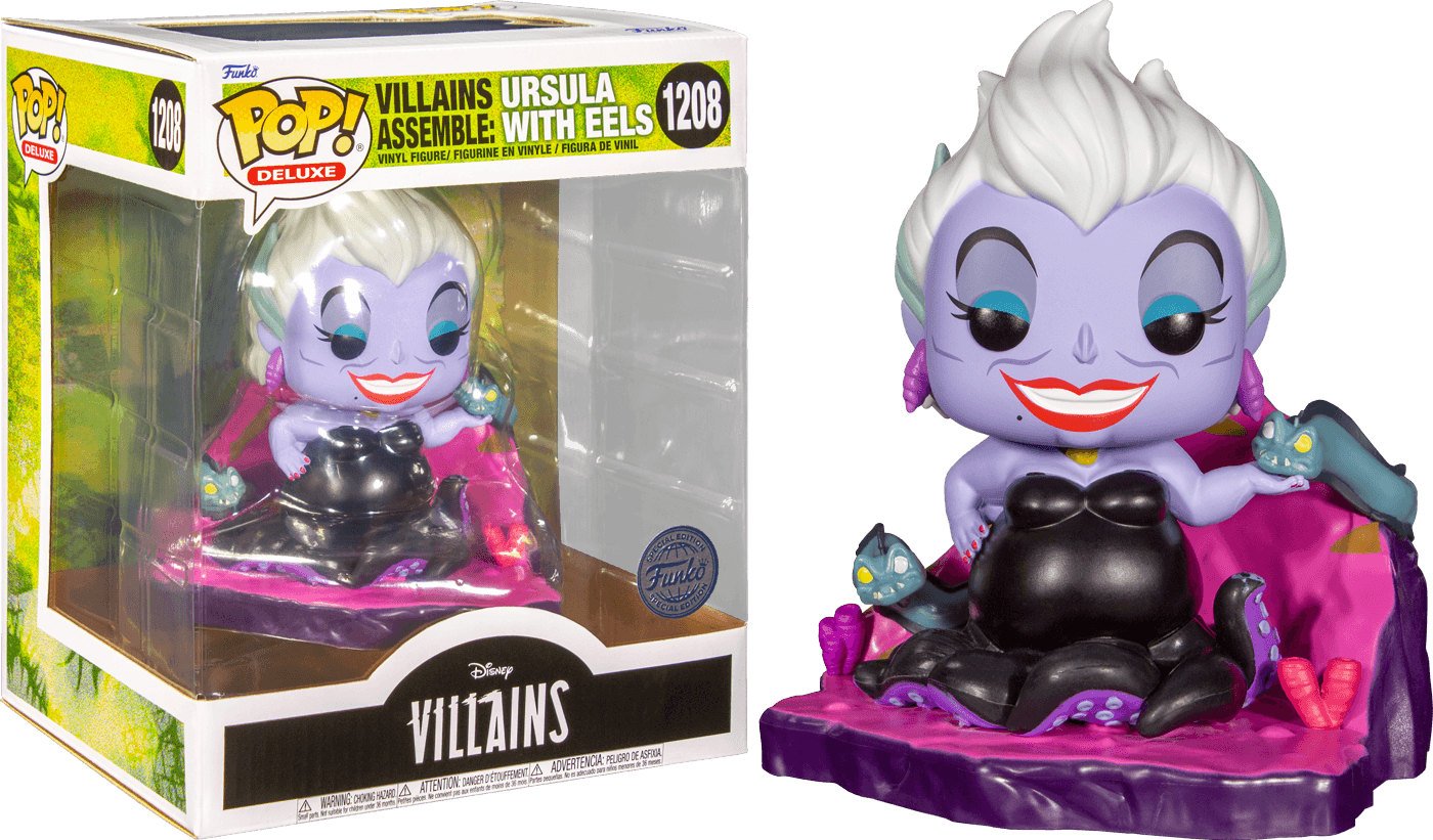 FUN64681 Disney Villains - Ursula Assemble US Exclusive Pop! Deluxe [RS] - Funko - Titan Pop Culture