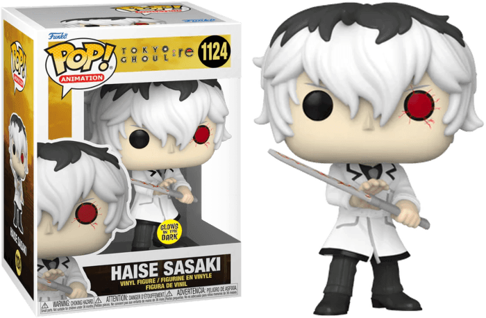 FUN64699 Tokyo Ghoul:Re - Haise Sasaki Glow US Exclusive Pop! Vinyl [RS] - Funko - Titan Pop Culture