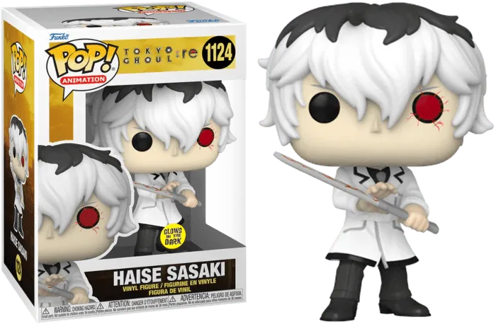 FUN64699 Tokyo Ghoul:Re - Haise Sasaki Glow US Exclusive Pop! Vinyl [RS] - Funko - Titan Pop Culture