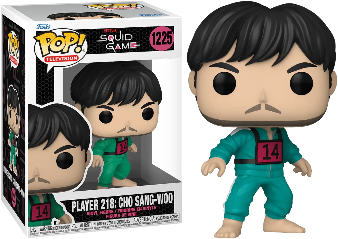 FUN64798 Squid Game - Sang-Woo 218 Pop! Vinyl - Funko - Titan Pop Culture