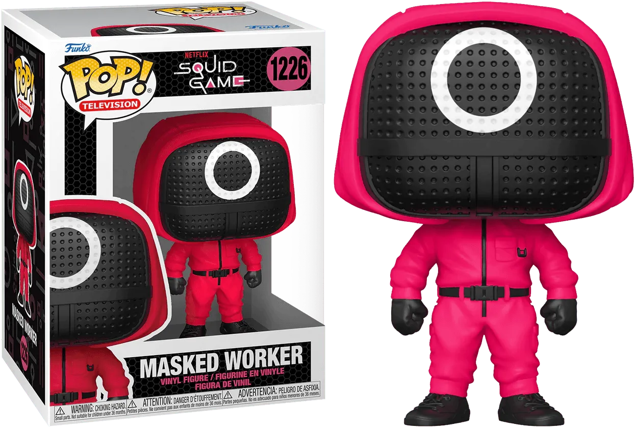 FUN64799 Squid Game - Red Soldier (Circle Mask) Pop! Vinyl - Funko - Titan Pop Culture