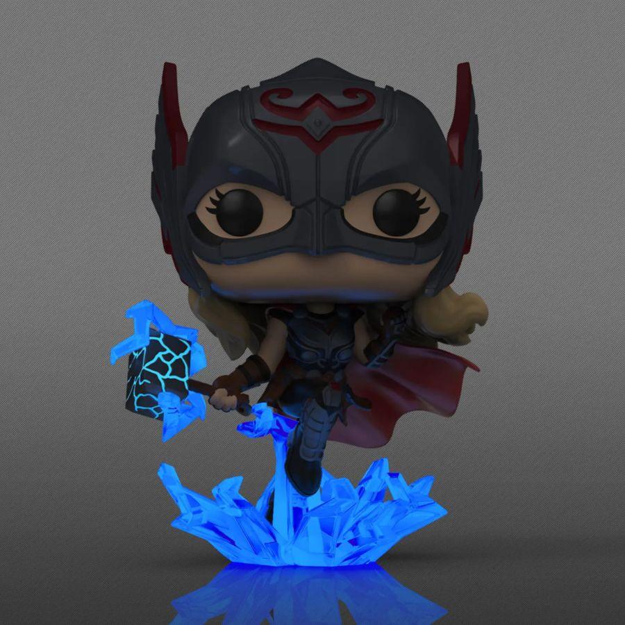 FUN64808 Thor 4: Love and Thunder - Mighty Thor Glow US Exclusive Pop! Vinyl [RS] - Funko - Titan Pop Culture