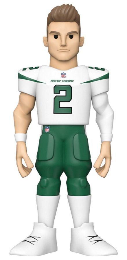 FUN64899 NFL: NY Jets - Zach Wilson (with chase) 5" Vinyl Gold - Funko - Titan Pop Culture