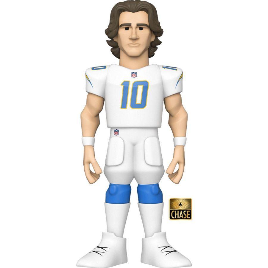 FUN64900 NFL: Chargers - Justin Herbert (with chase) 5" Vinyl Gold - Funko - Titan Pop Culture