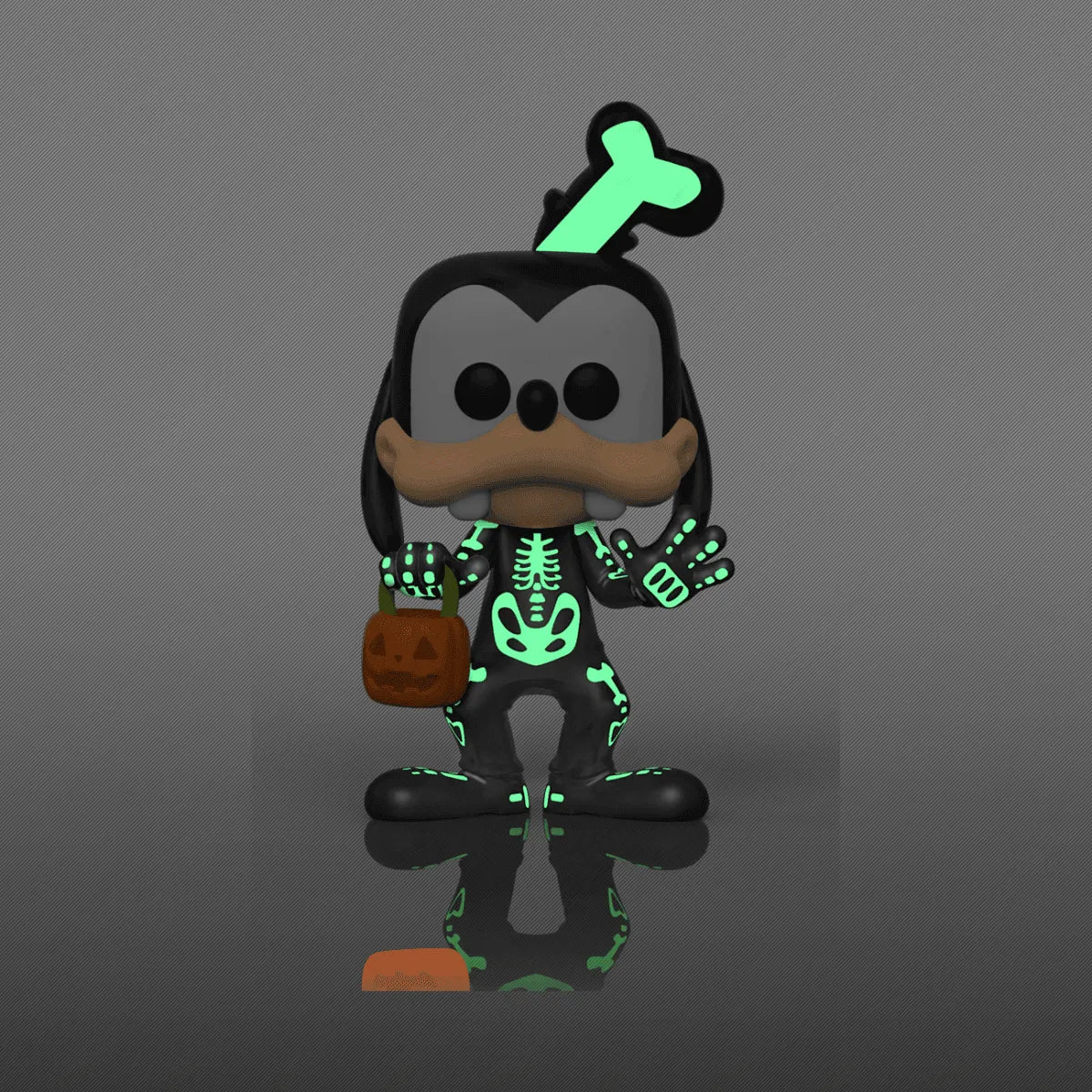 FUN64910 Disney - Goofy Skeleton Glow US Exclusive Pop! Vinyl [RS] - Funko - Titan Pop Culture