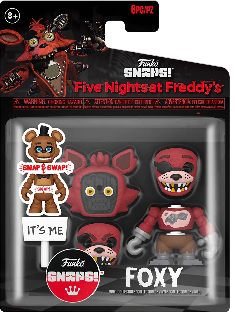 FUN64921 Five Nights at Freddy's - Foxy Snaps! Figure - Funko - Titan Pop Culture