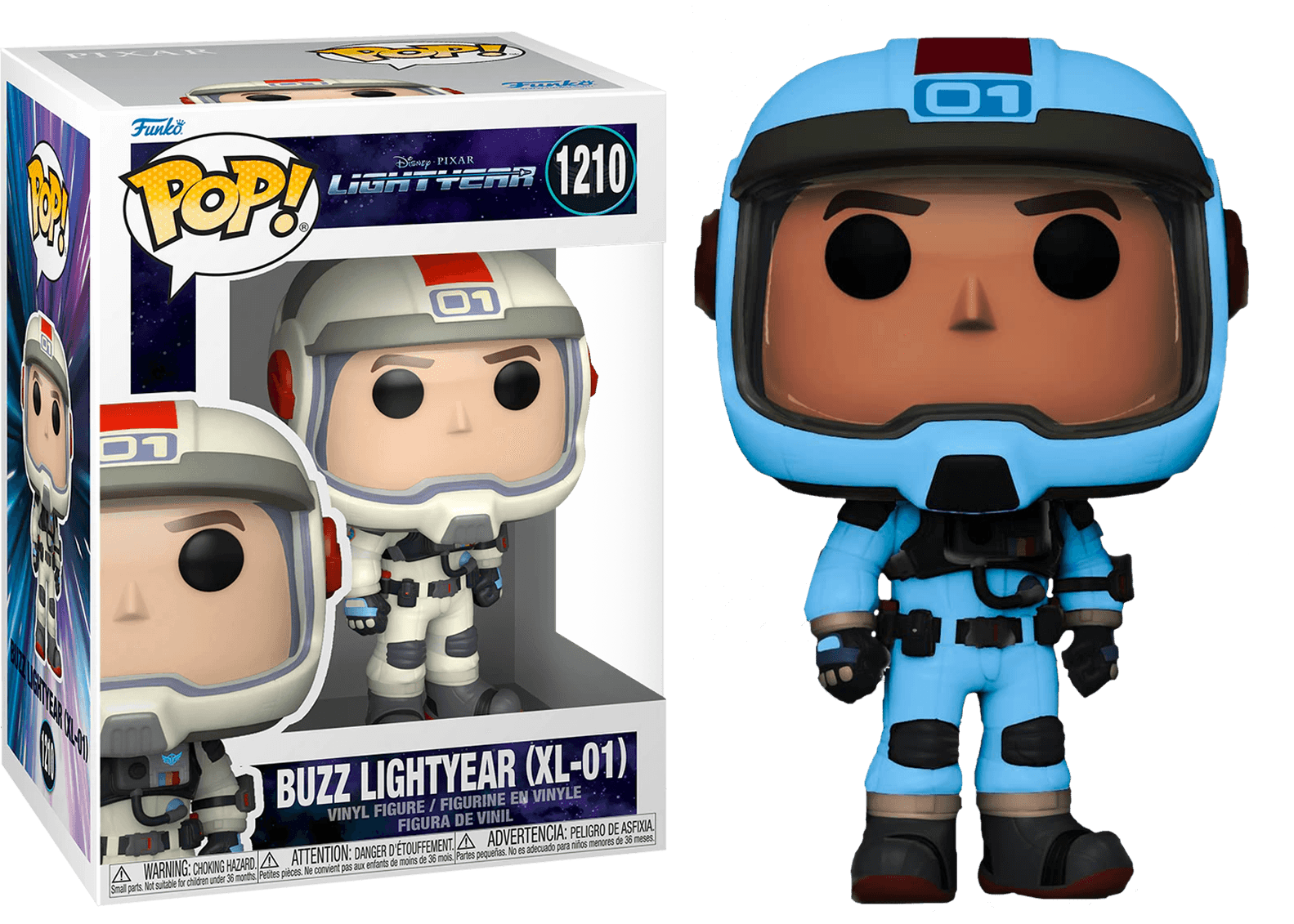 FUN64968 Lightyear (2022) - Buzz Lightyear XL-01 Glow US Exclusive Pop! Vinyl [RS] - Funko - Titan Pop Culture