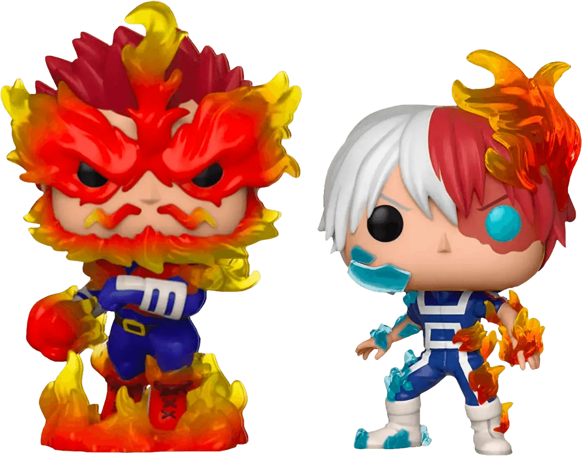 FUN64993 My Hero Academia - Endeavor & Todoroki Pop! Vinyl 2-Pack [RS] - Funko - Titan Pop Culture