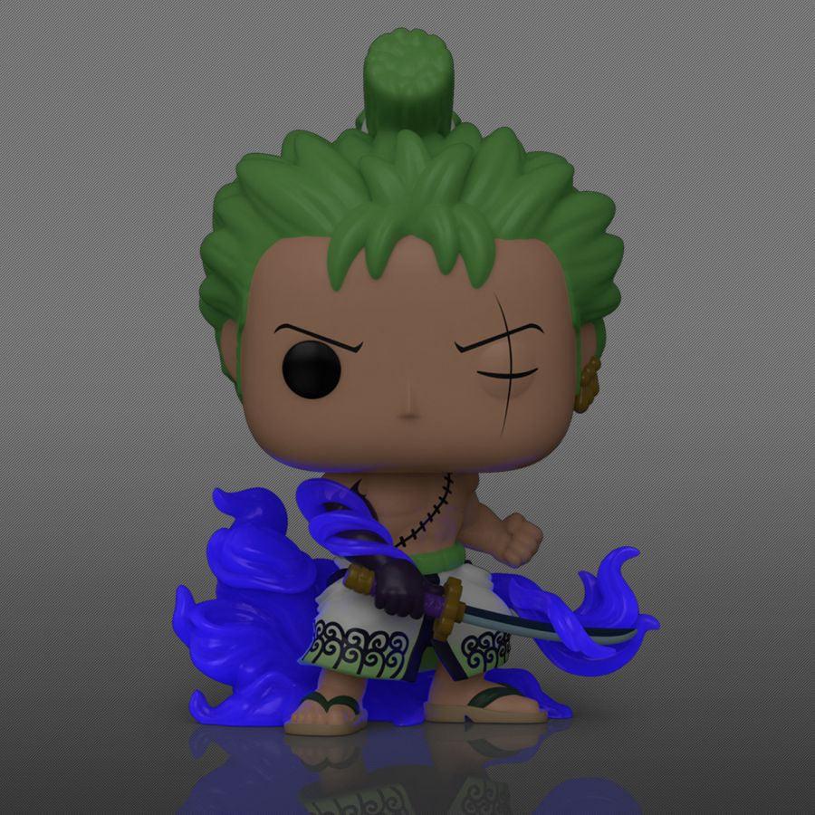 FUN65028 One Piece - Zoro with Enma US Exclusive Glow Pop! Vinyl [RS] - Funko - Titan Pop Culture