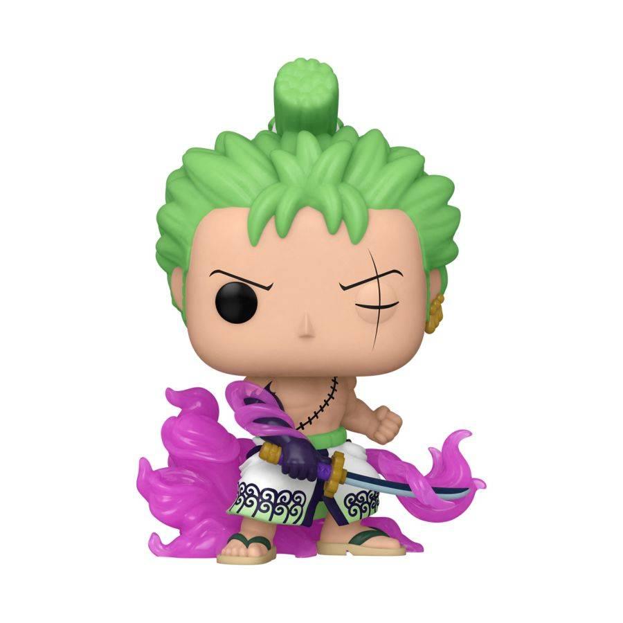 FUN65028 One Piece - Zoro with Enma US Exclusive Glow Pop! Vinyl [RS] - Funko - Titan Pop Culture