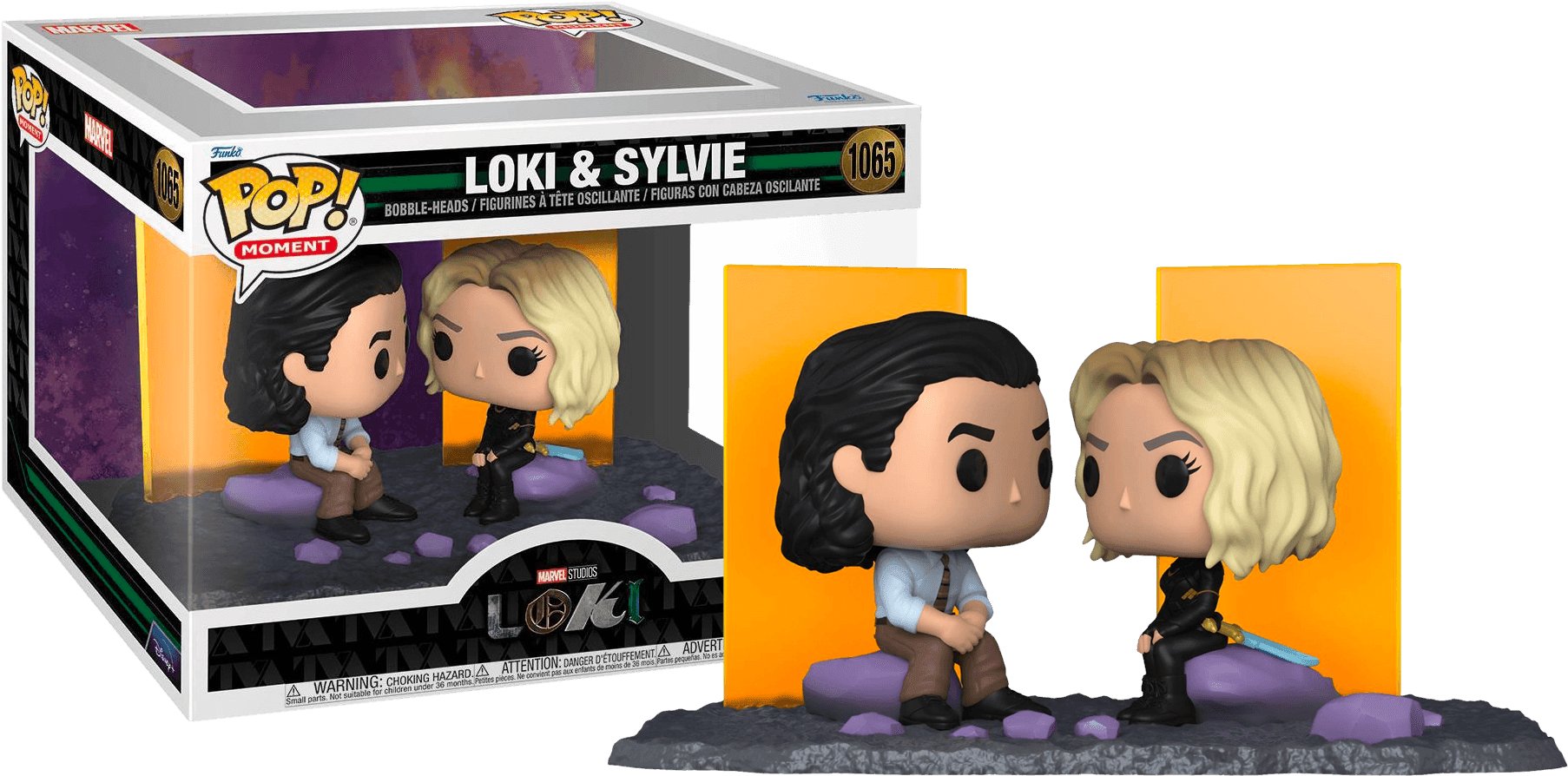 FUN65030 Loki (TV) - Loki and Sylvie US Exclusive Pop! Moment [RS] - Funko - Titan Pop Culture
