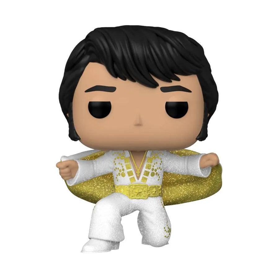 FUN65034 Elvis - Elvis Pharaoh Suit US Exclusive Diamond Glitter Pop! Vinyl [RS] - Funko - Titan Pop Culture