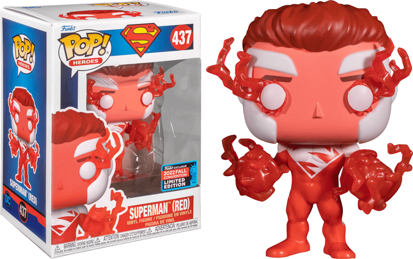 FUN65206 DC - Superman RD Pop! New York Comic Con 2022 [RS] - Funko - Titan Pop Culture