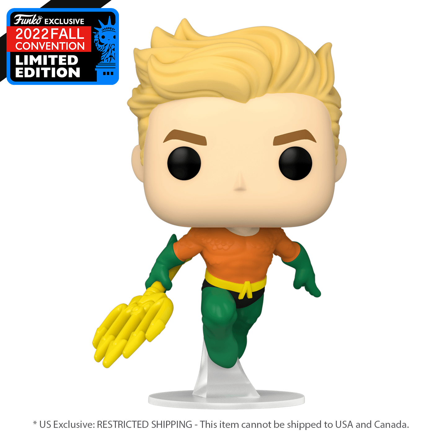 FUN65215 DC - Aquaman Classic Comic Pop! New York Comic Con 2022 [RS] - Funko - Titan Pop Culture