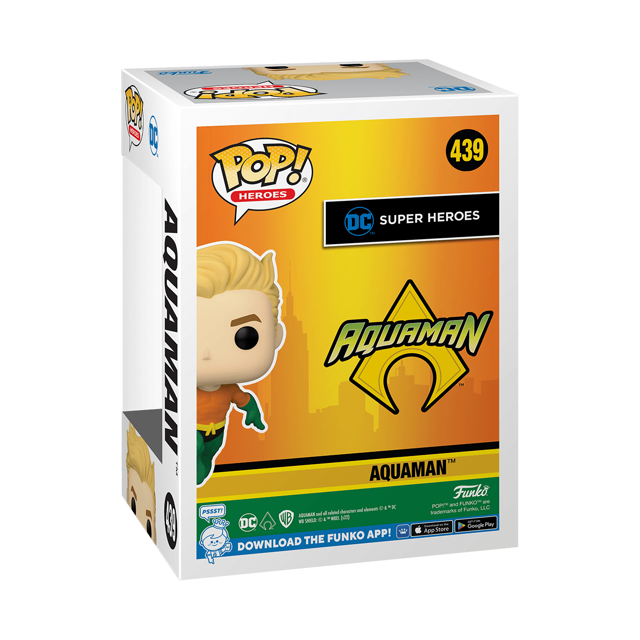 FUN65215 DC - Aquaman Classic Comic Pop! New York Comic Con 2022 [RS] - Funko - Titan Pop Culture