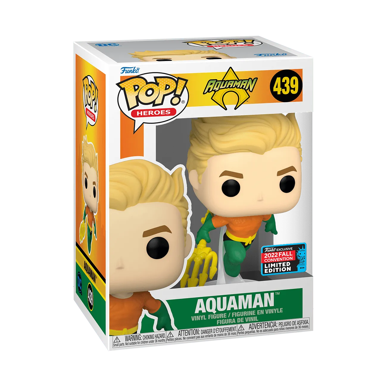 FUN65215 DC - Aquaman Classic Comic Pop! New York Comic Con 2022 [RS] - Funko - Titan Pop Culture