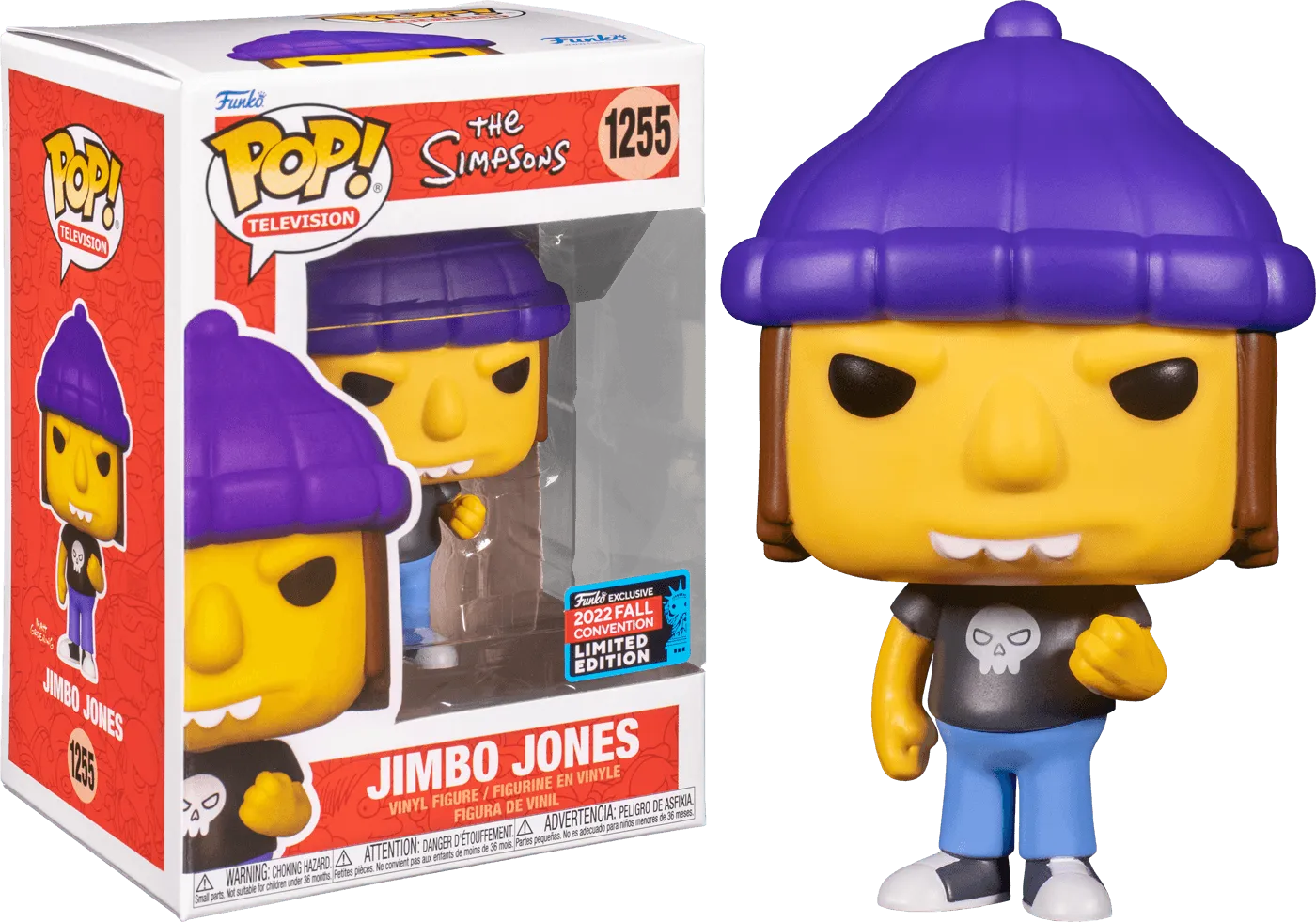 FUN65254 Simpsons - Jimbo Jones Pop! New York Comic Con 2022 [RS] - Funko - Titan Pop Culture