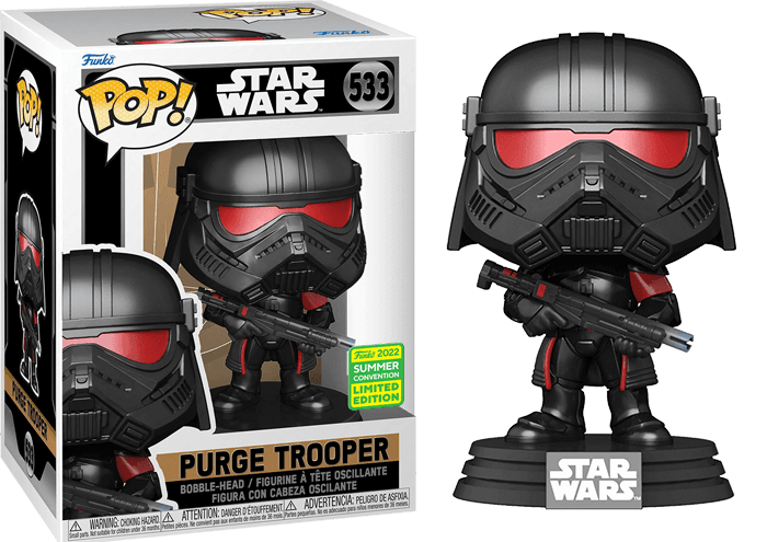 FUN65334 Star Wars - Purge Trooper SDCC 2022 Exclusive Pop! Vinyl [RS] - Funko - Titan Pop Culture